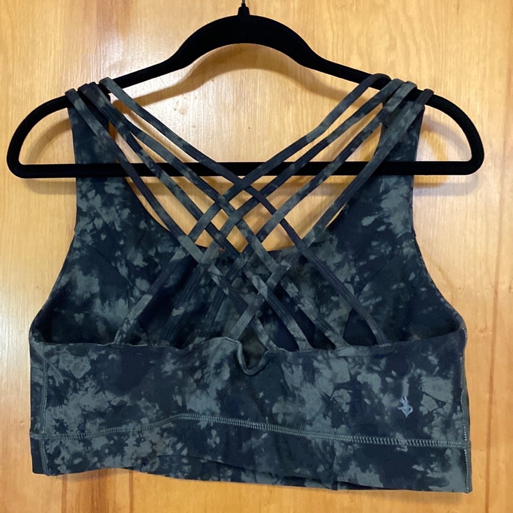 Torrid Dark Green Sports Crop Top